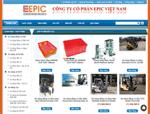 Tablet Screenshot of epicvietnam.com